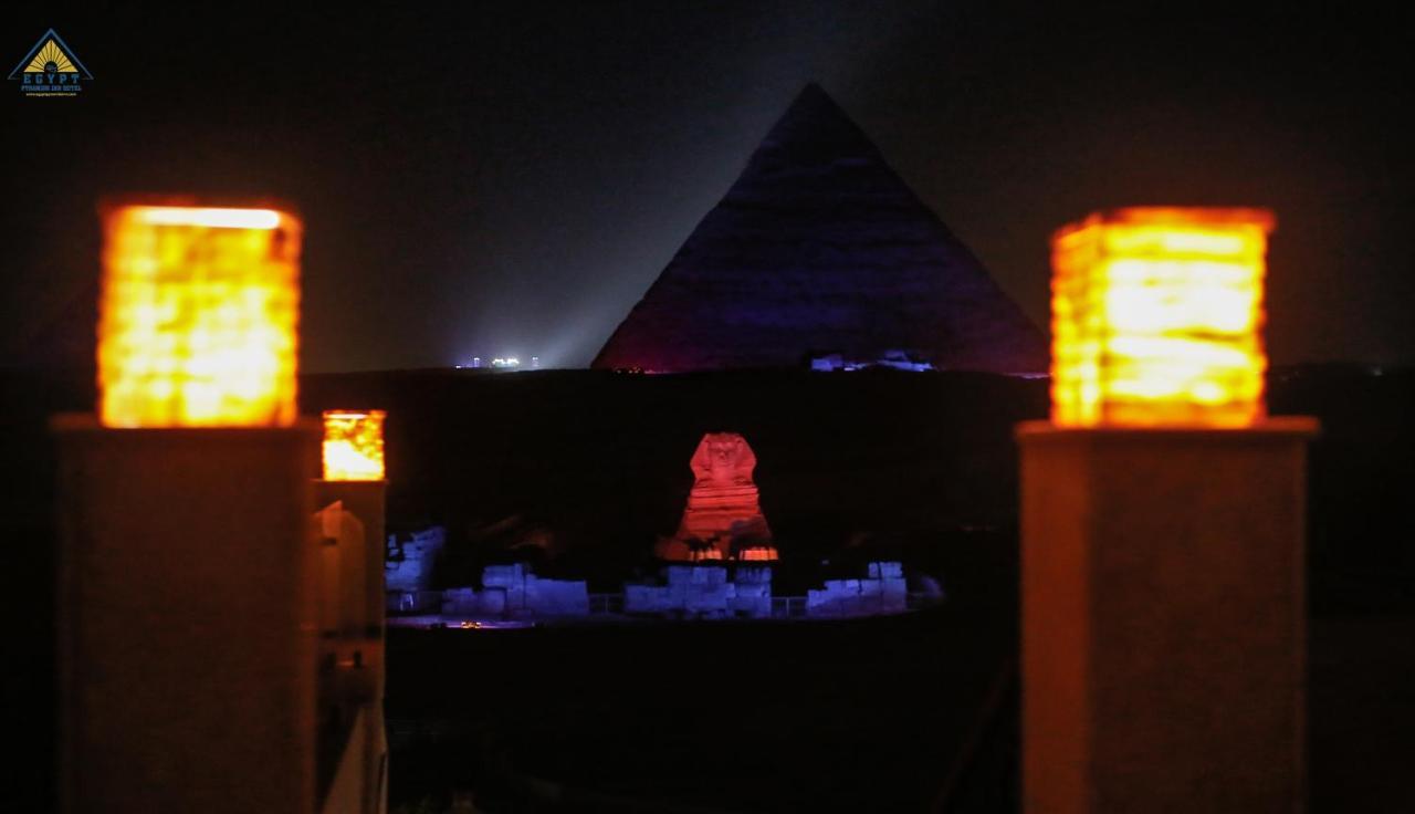 Egypt Pyramids Inn Kafret el-Gabal Kültér fotó