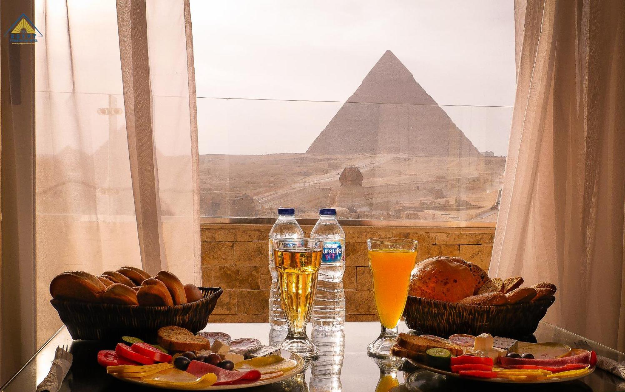 Egypt Pyramids Inn Kafret el-Gabal Kültér fotó