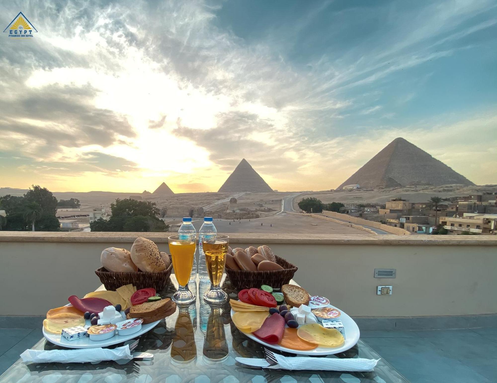 Egypt Pyramids Inn Kafret el-Gabal Kültér fotó