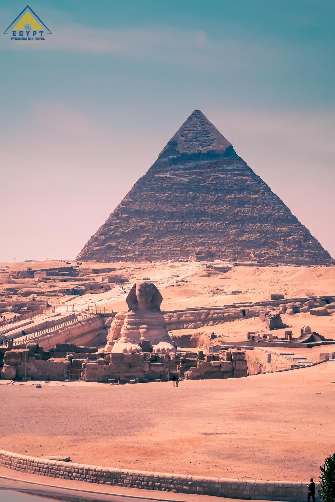Egypt Pyramids Inn Kafret el-Gabal Kültér fotó