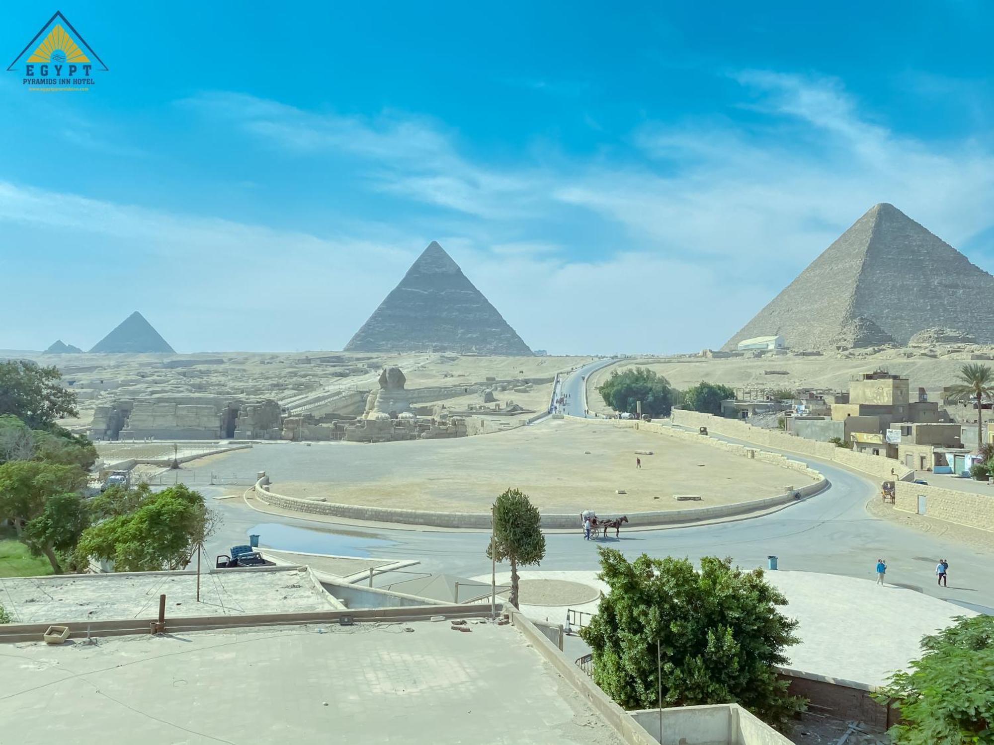 Egypt Pyramids Inn Kafret el-Gabal Kültér fotó