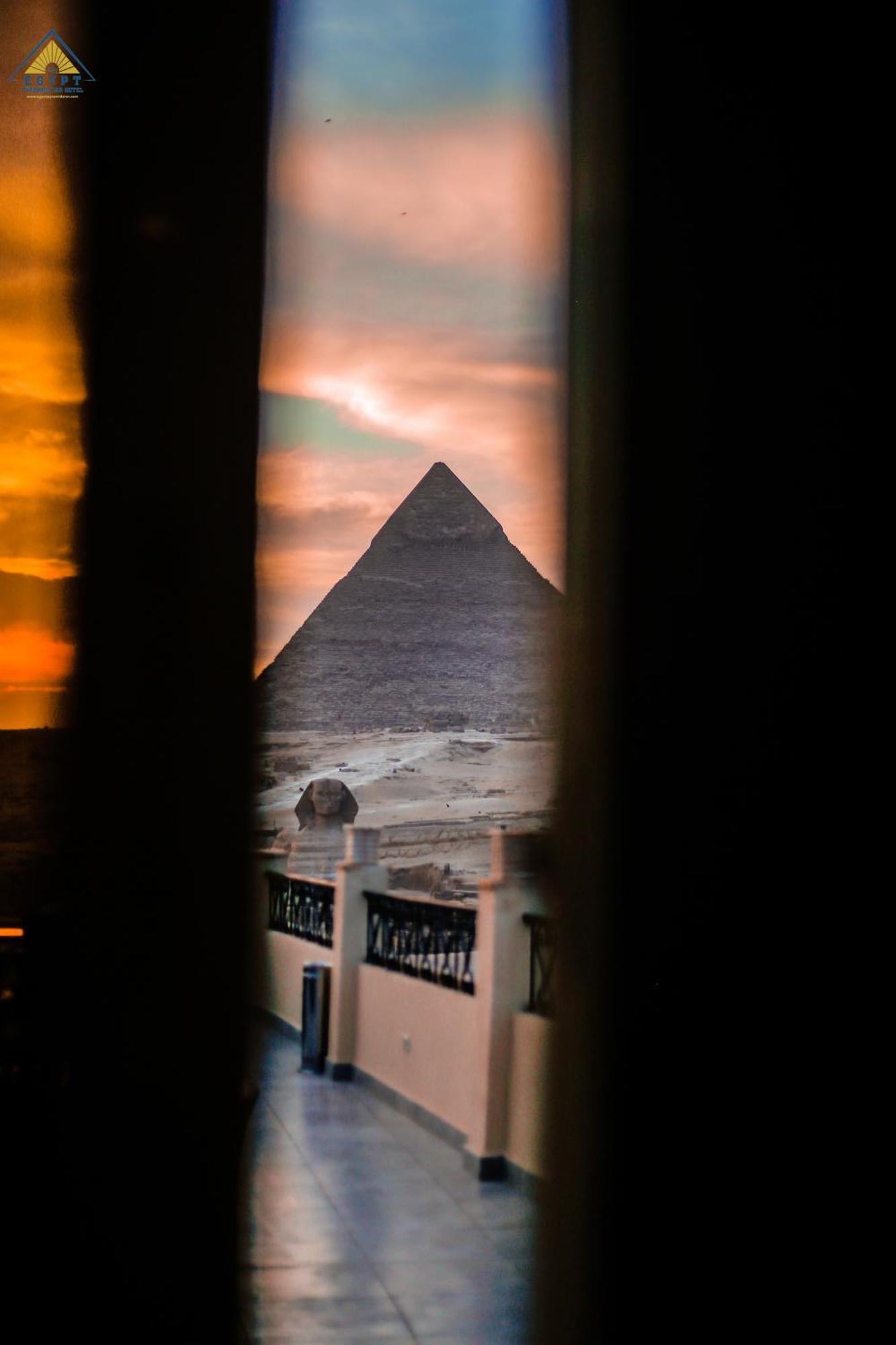 Egypt Pyramids Inn Kafret el-Gabal Kültér fotó