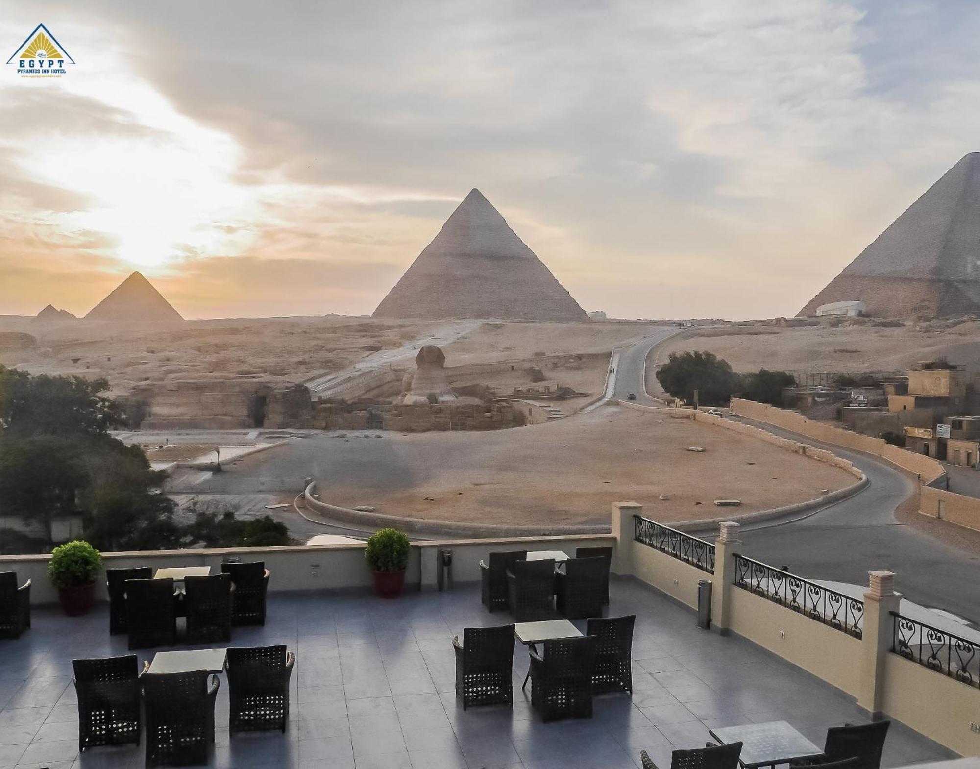 Egypt Pyramids Inn Kafret el-Gabal Kültér fotó