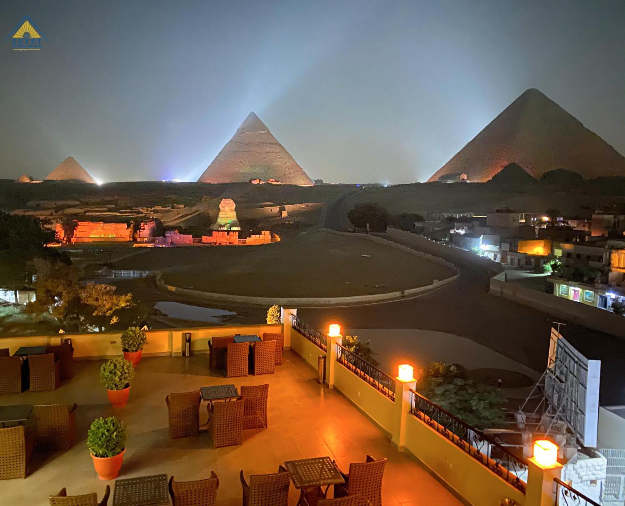 Egypt Pyramids Inn Kafret el-Gabal Kültér fotó
