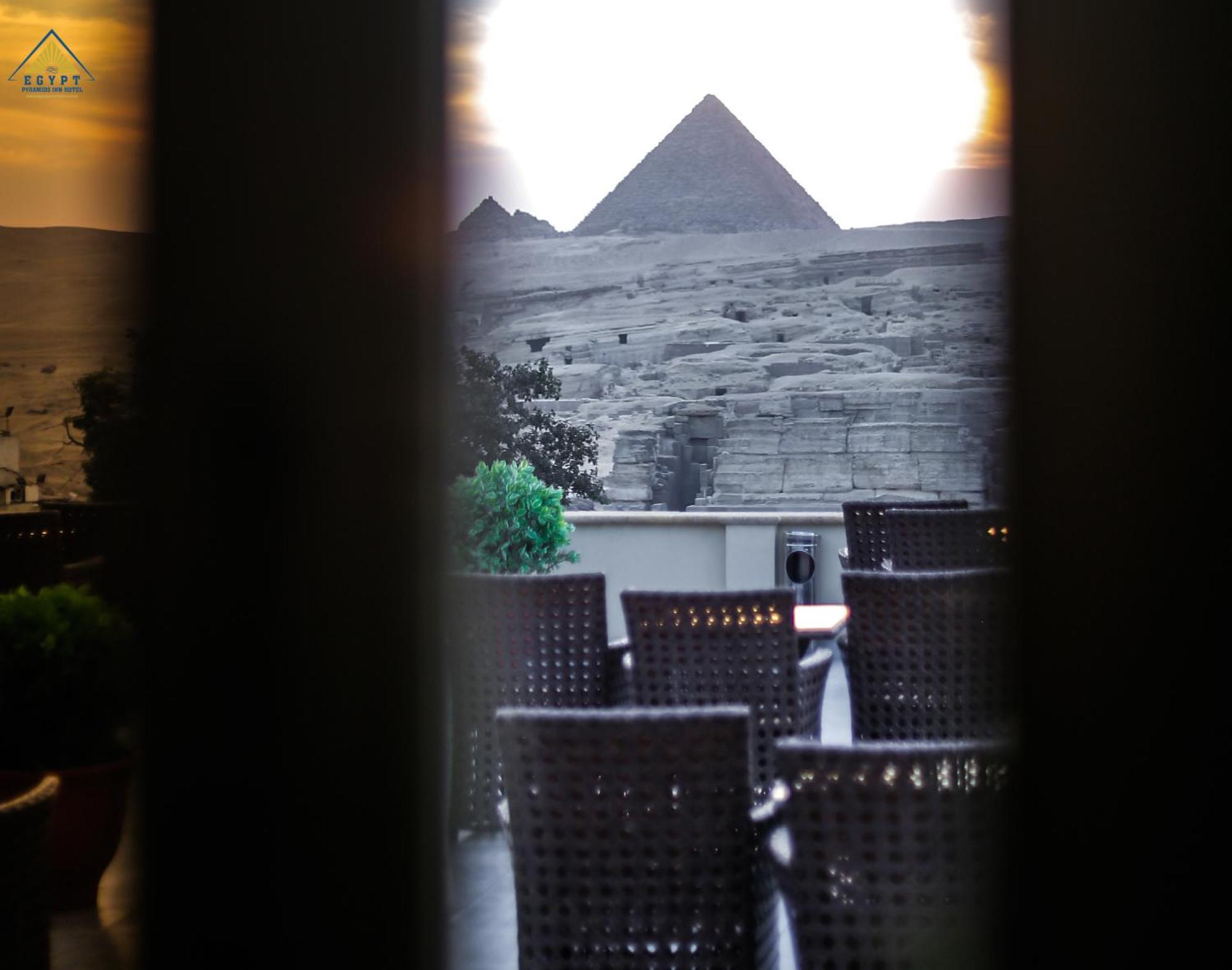 Egypt Pyramids Inn Kafret el-Gabal Kültér fotó