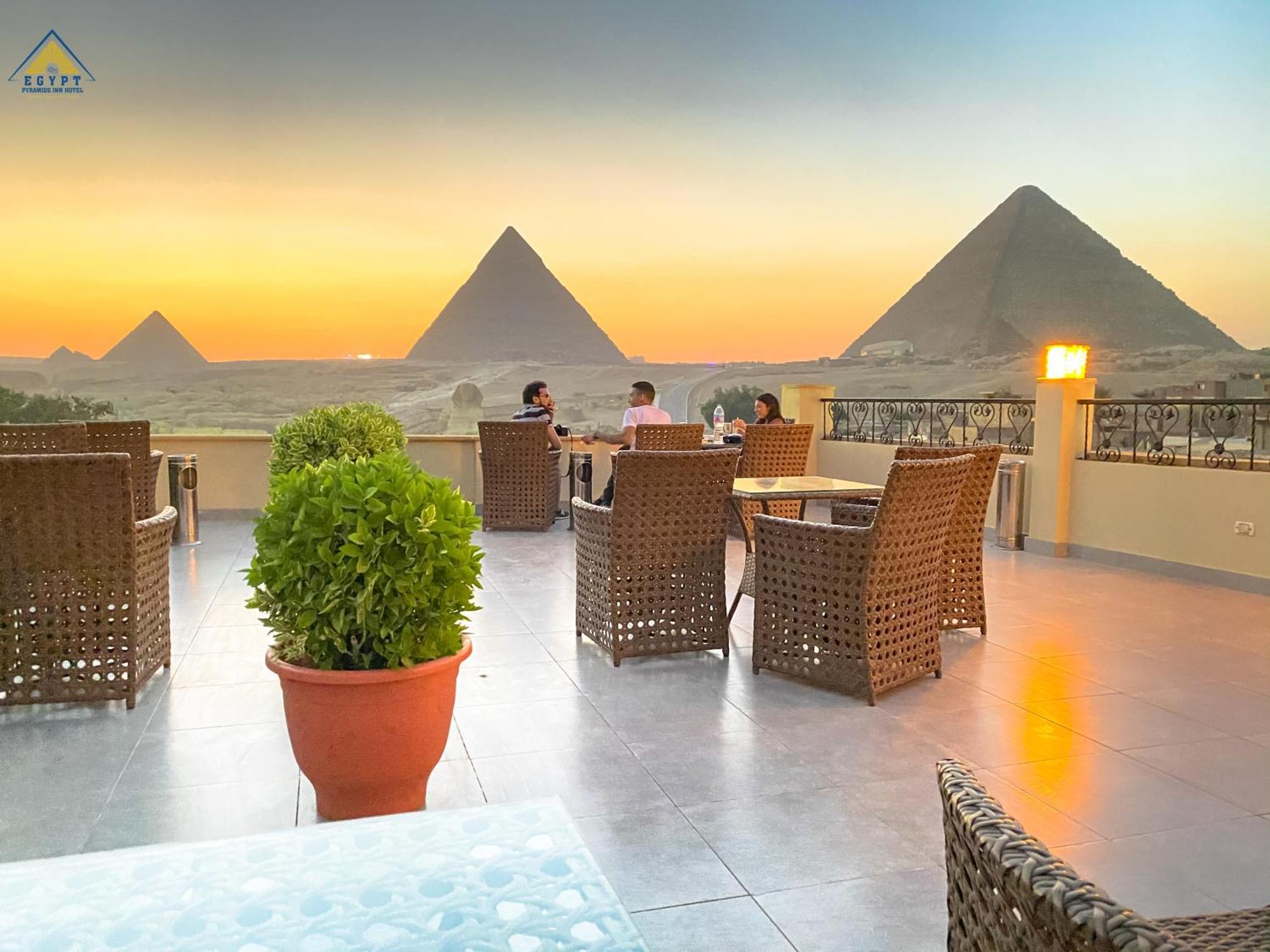Egypt Pyramids Inn Kafret el-Gabal Kültér fotó