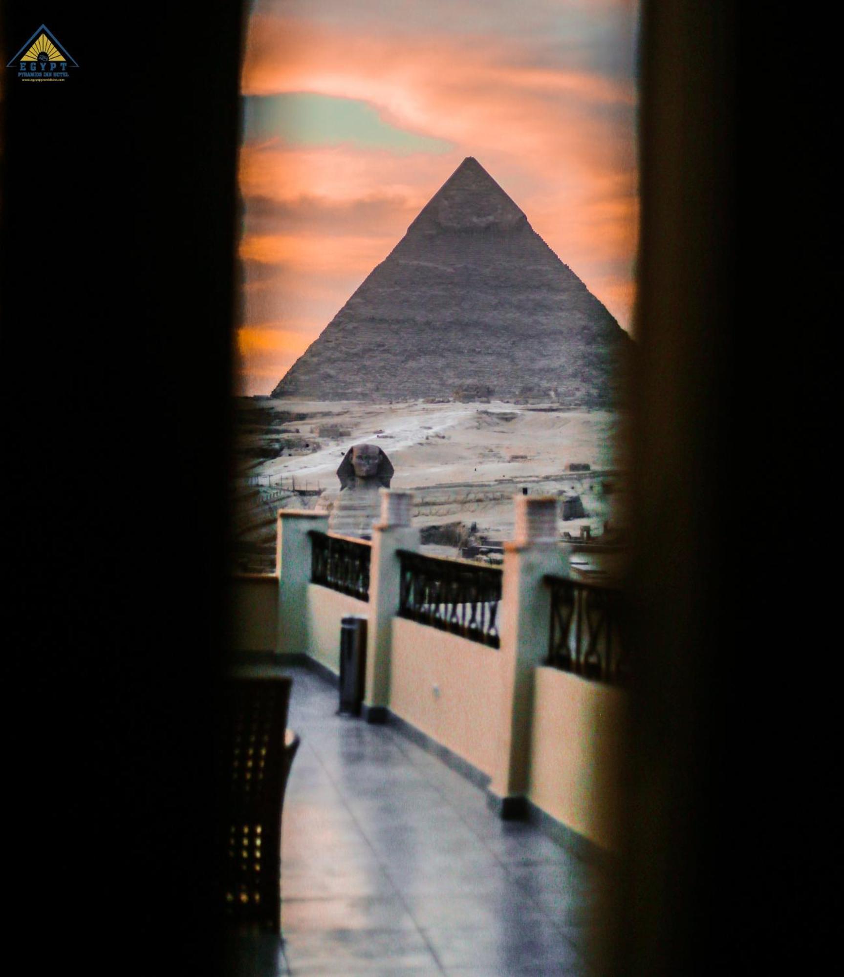 Egypt Pyramids Inn Kafret el-Gabal Kültér fotó