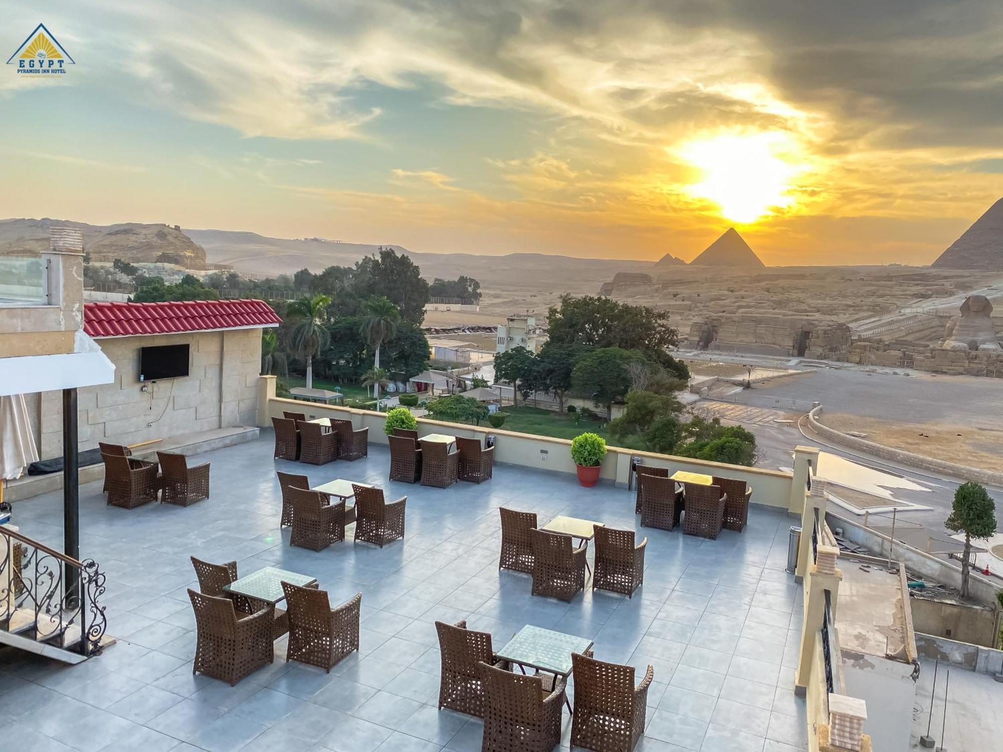 Egypt Pyramids Inn Kafret el-Gabal Kültér fotó