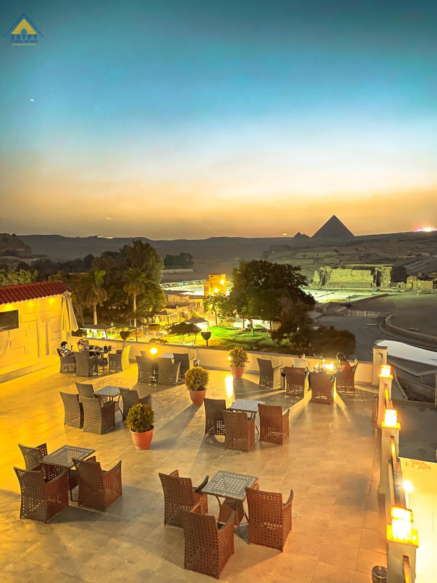 Egypt Pyramids Inn Kafret el-Gabal Kültér fotó
