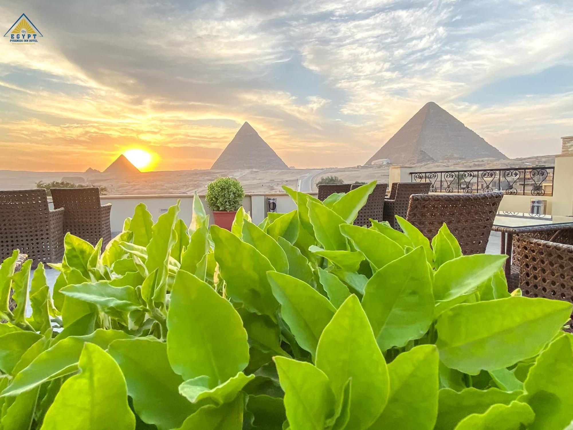 Egypt Pyramids Inn Kafret el-Gabal Kültér fotó