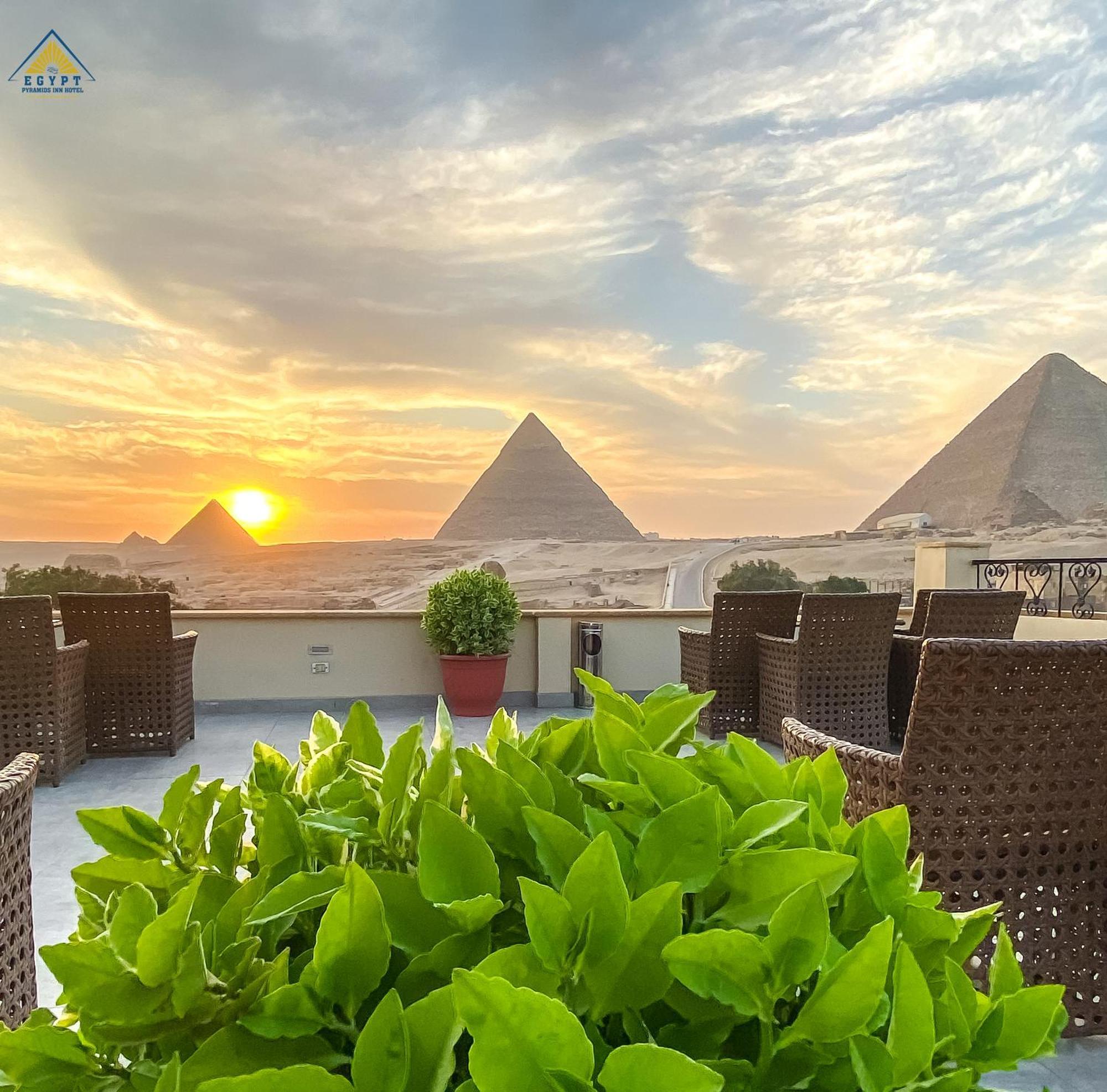 Egypt Pyramids Inn Kafret el-Gabal Kültér fotó