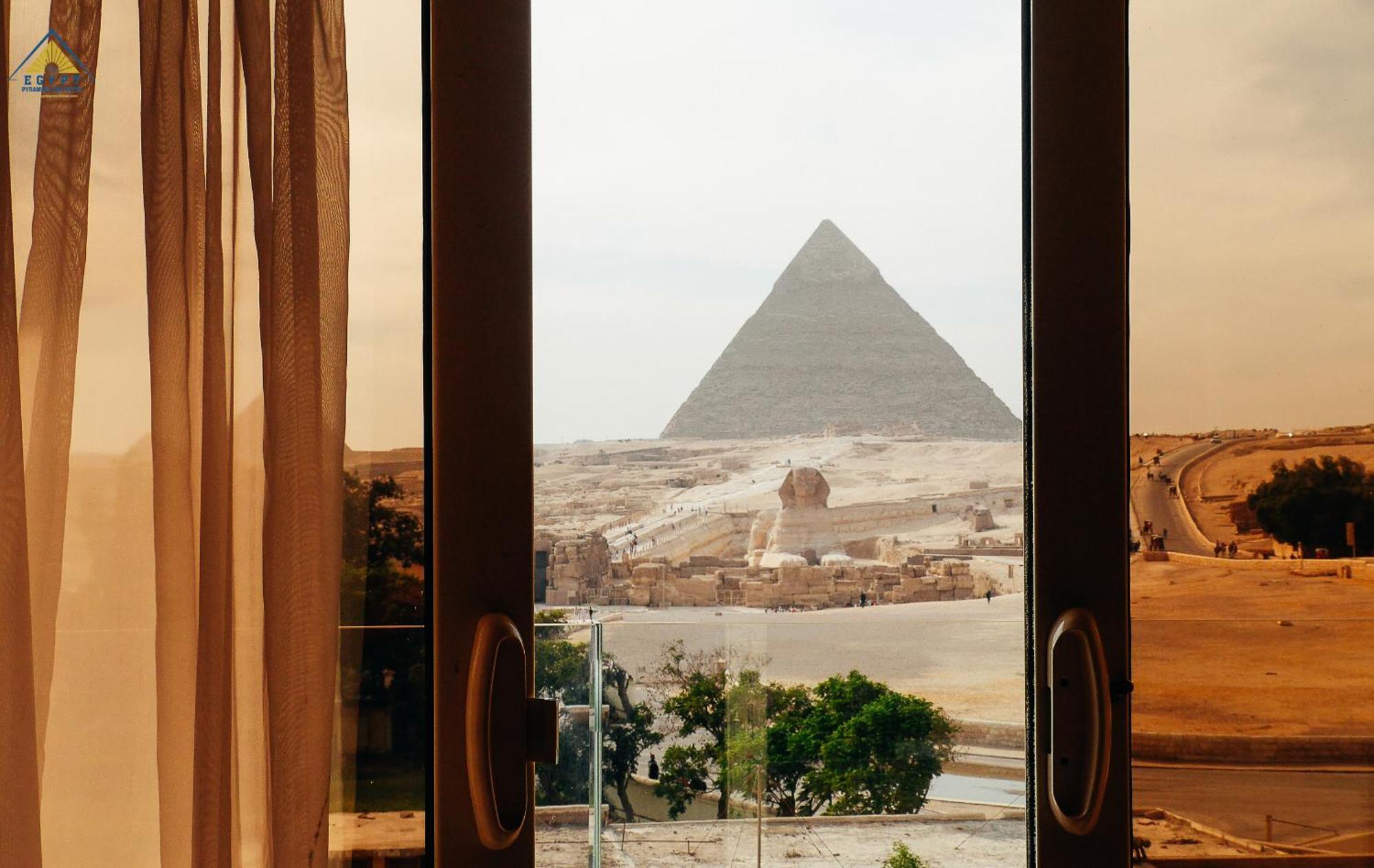 Egypt Pyramids Inn Kafret el-Gabal Kültér fotó